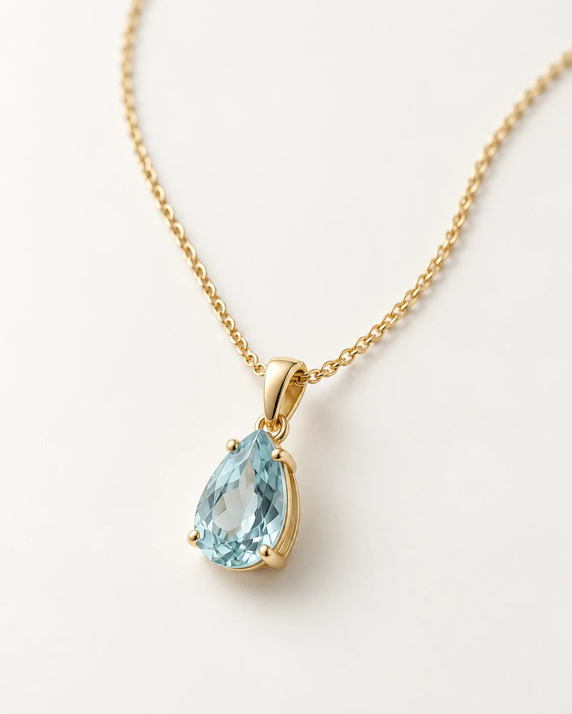 AI concept: Aqua Solstice Pendant, three-quarter construction view