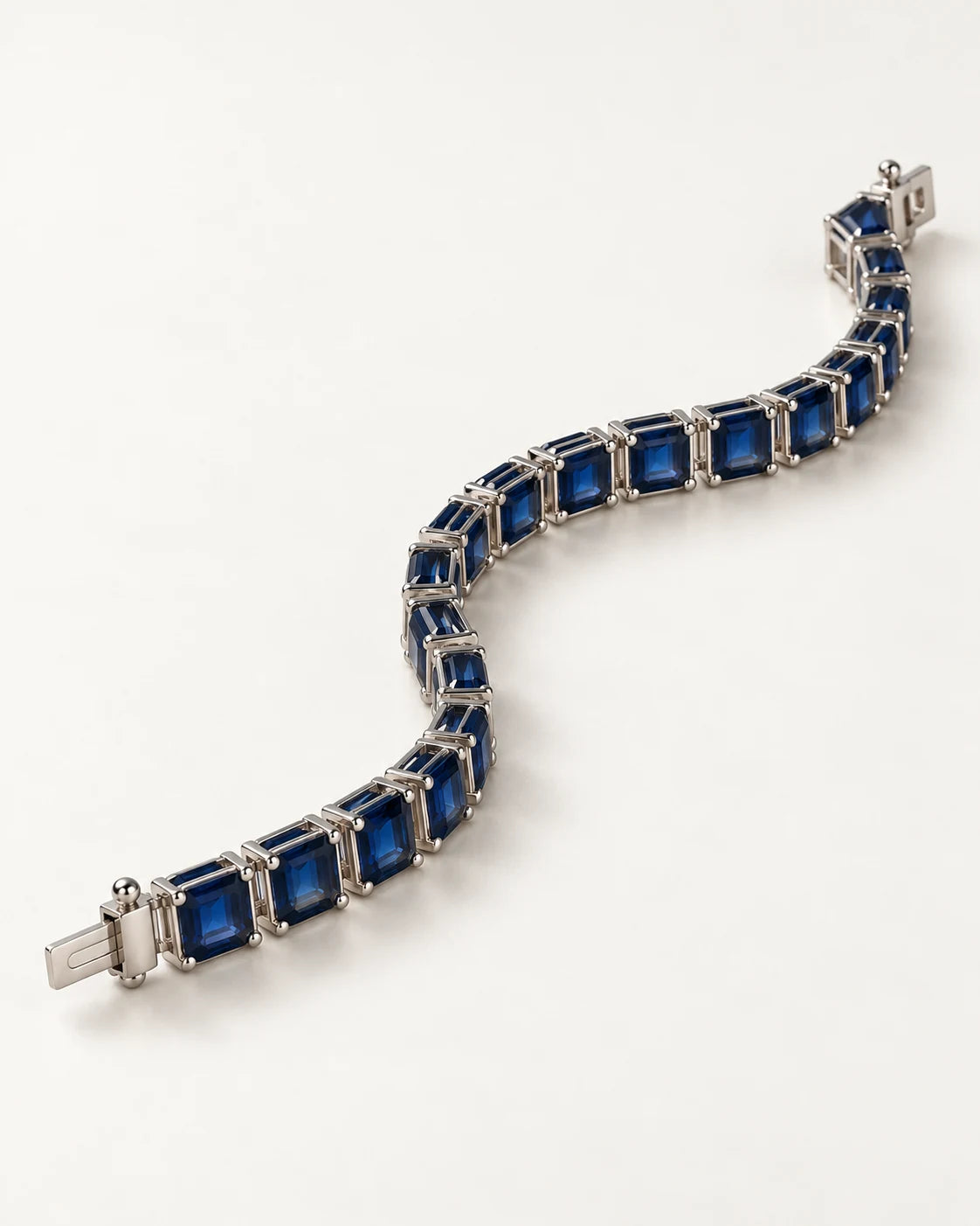 AI concept: Blue Horizon Bracelet, three-quarter construction view