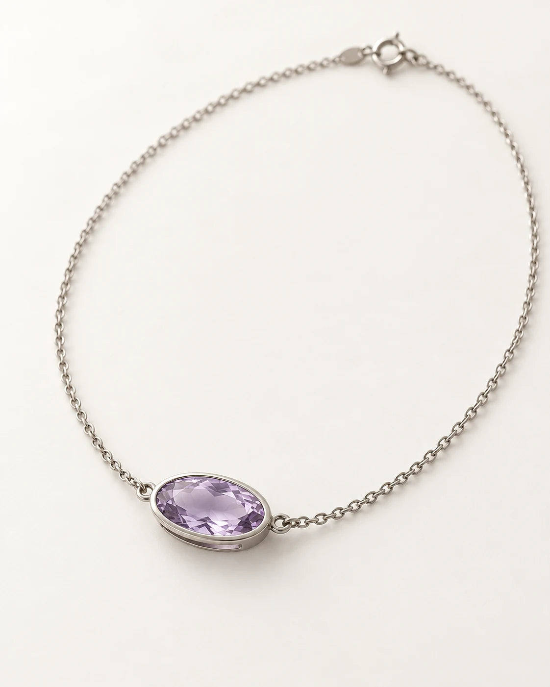 AI concept: Lilac Oval Pendant, three-quarter construction view