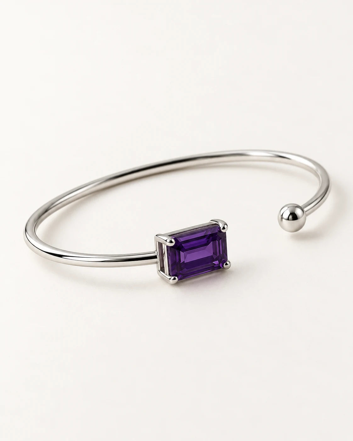 AI concept: Violet Balance Cuff, three-quarter construction view