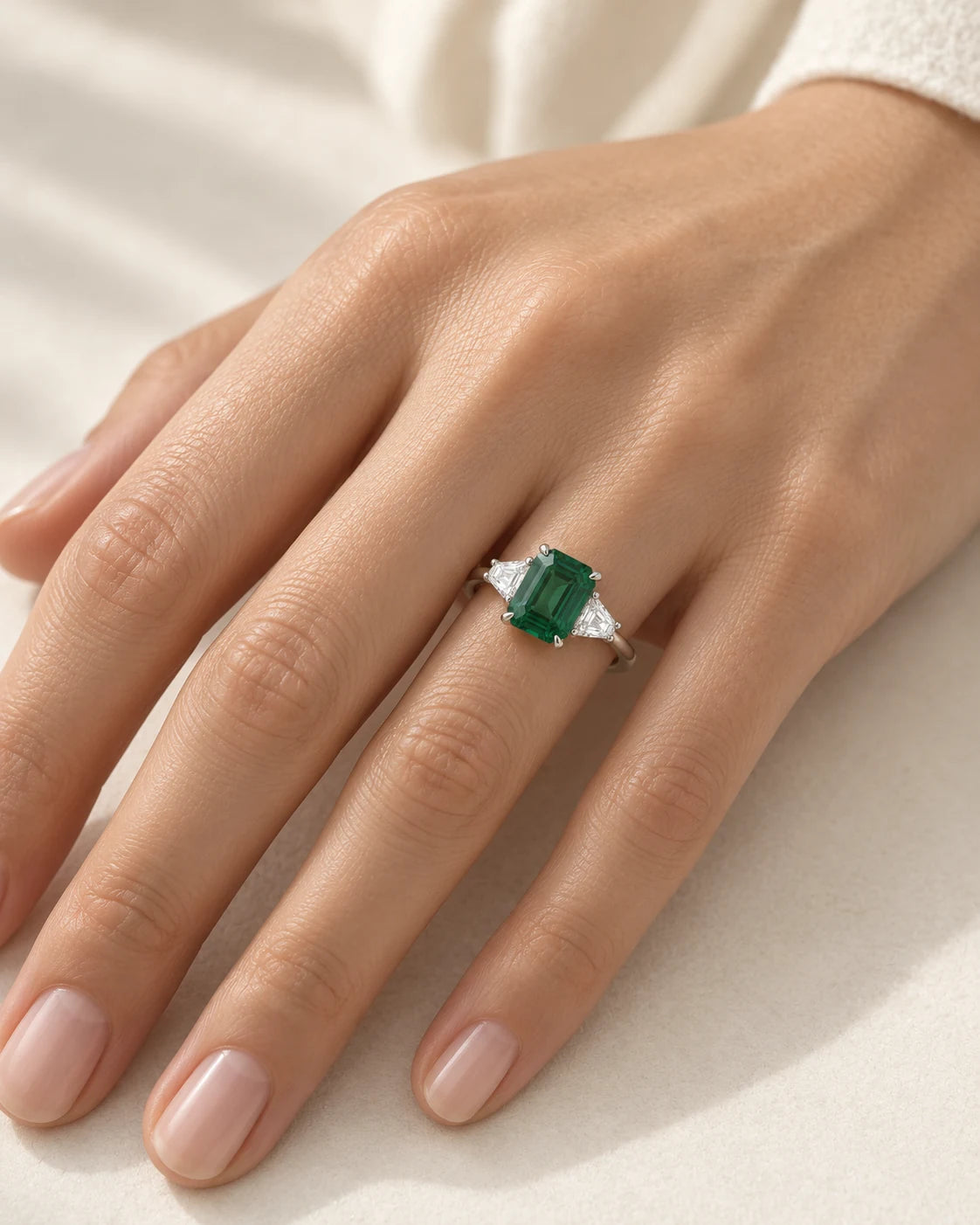 AI concept: Verdant Step Ring, wearing study