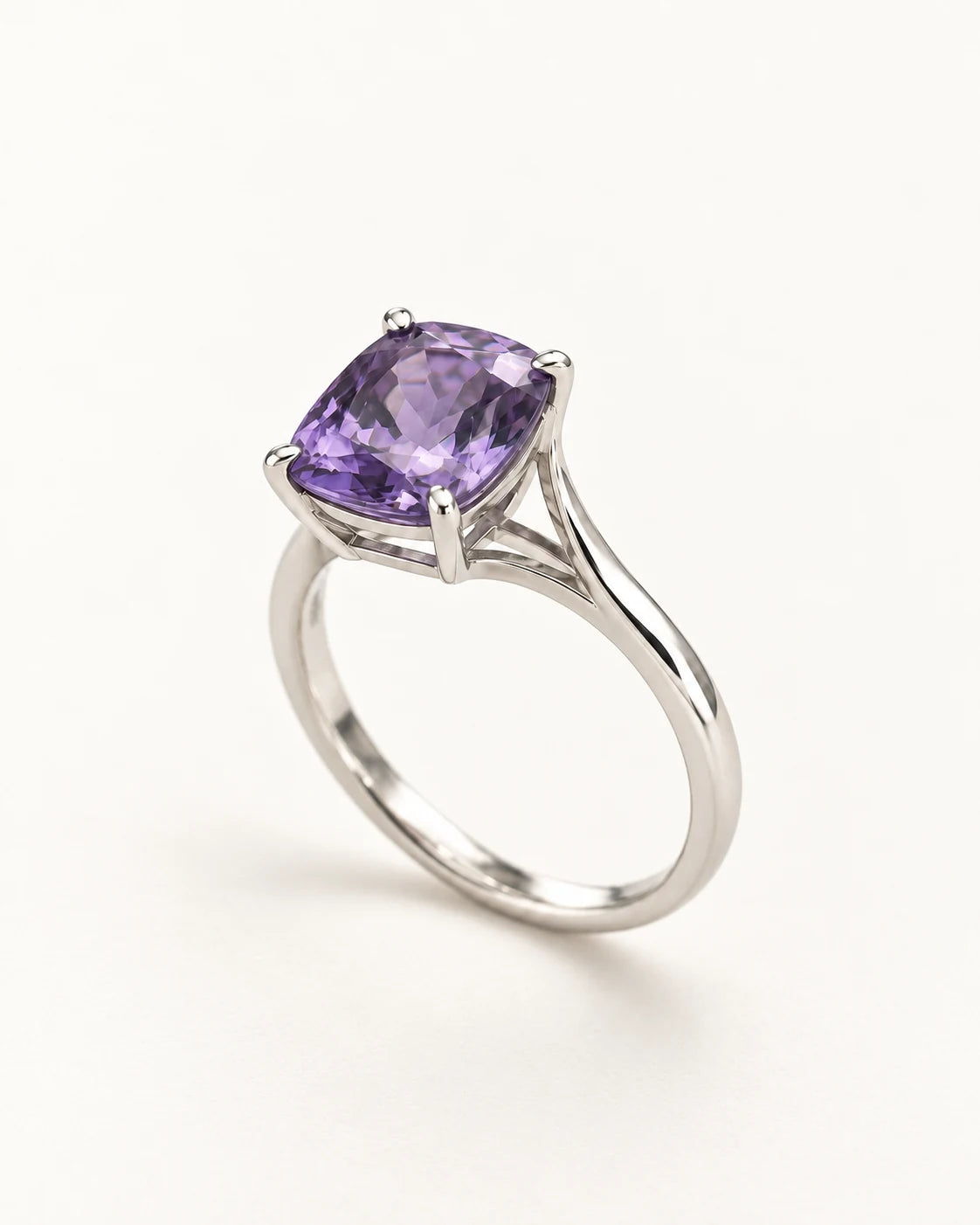 AI concept: Violet Architecture Ring, three-quarter construction view
